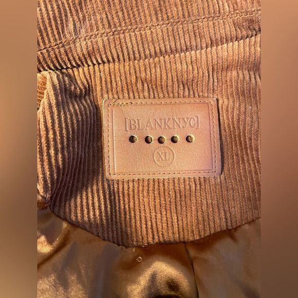 Blank NYC Brown Corduroy Jacket - Picture 7 of 9